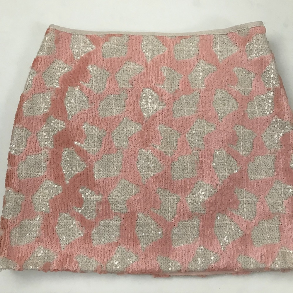 Banana republic Sequin tweed mini skirt